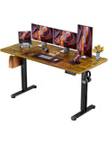 Hohenverstellbarer Schreibtisch 160 x 80 cm mit elektrischer Verstellung und vier Speicherplatzen