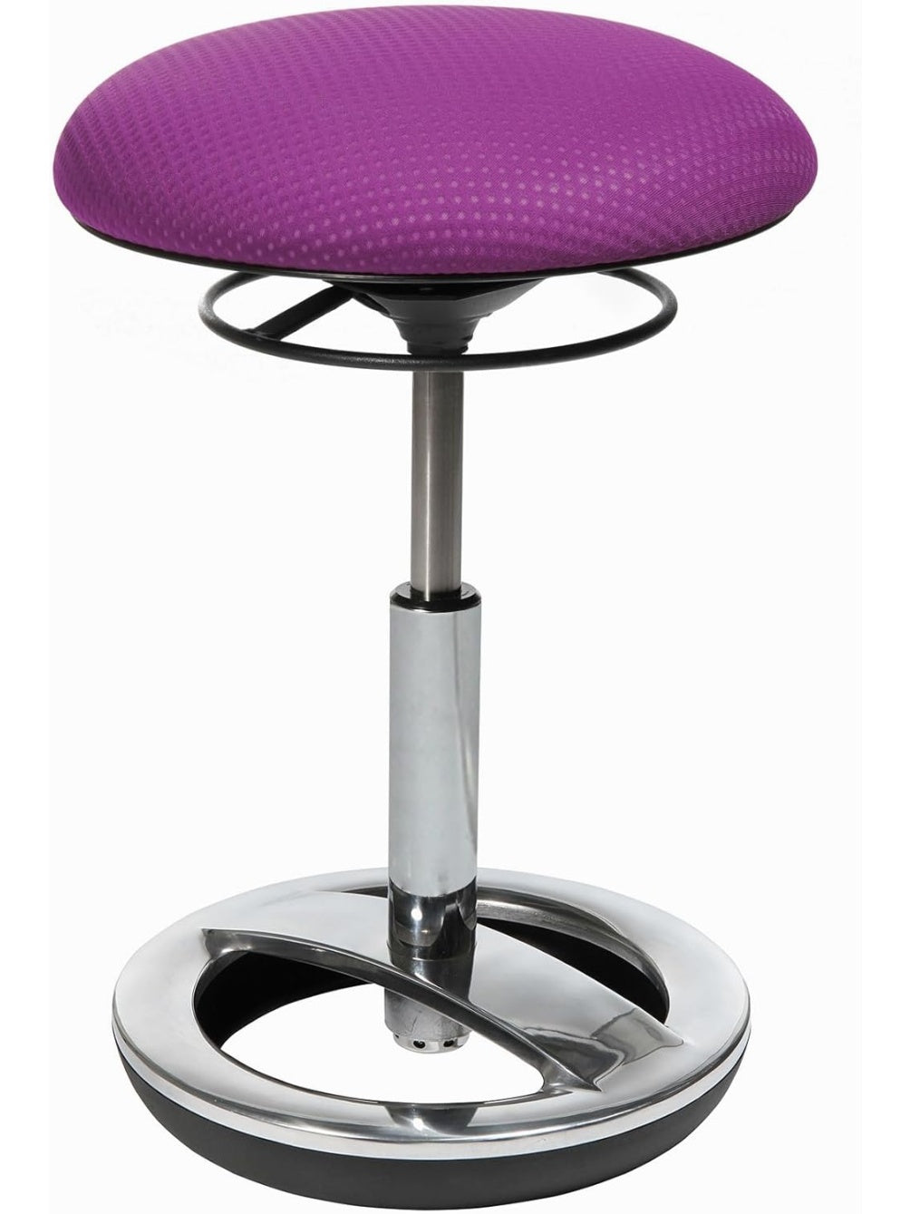Ergonomischer Sitzhocker fur dynamisches Sitzen in moderner Ausfuhrung Lila